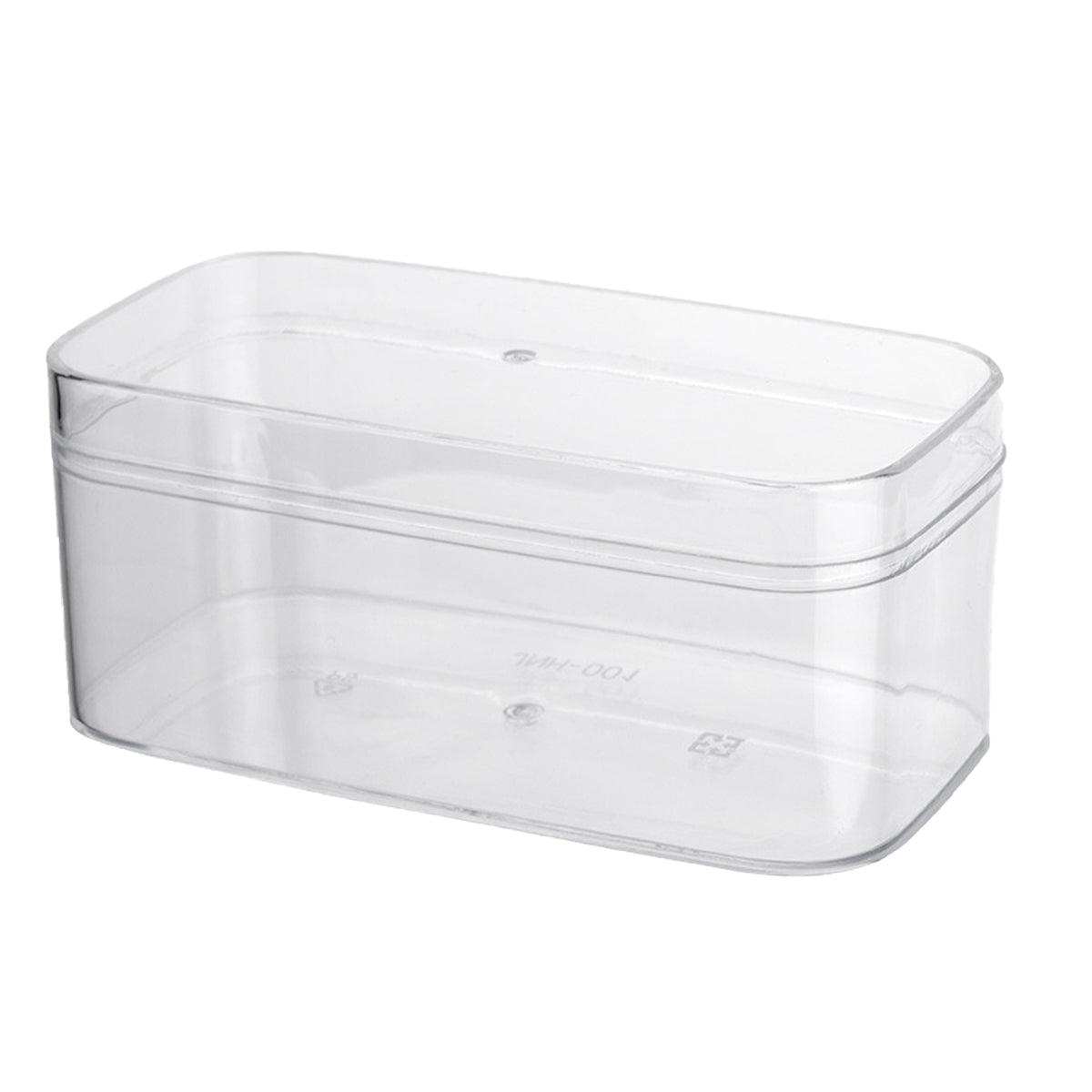 20pcs Transparent Biscuit Box Plastic Cake Box Pastry Dessert Storage Container - 5.5x9.5cm