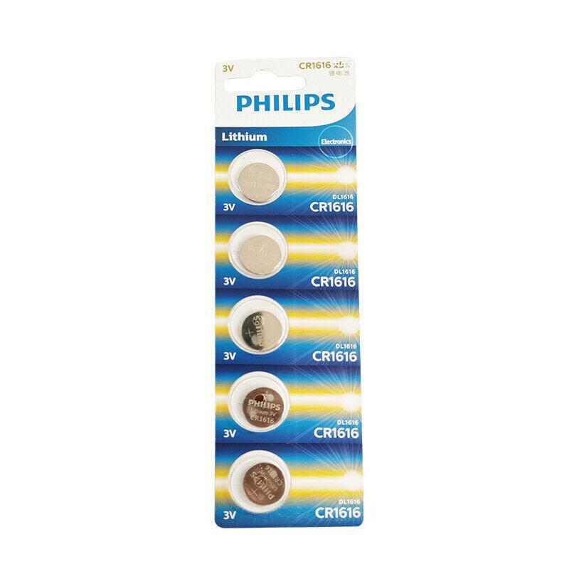 5-20Pcs Philips Cr1220 Cr1616 Cr1620 Cr1632 Cr2016 Cr2025 Cr2032 Button Battery - CR1616-10PCS