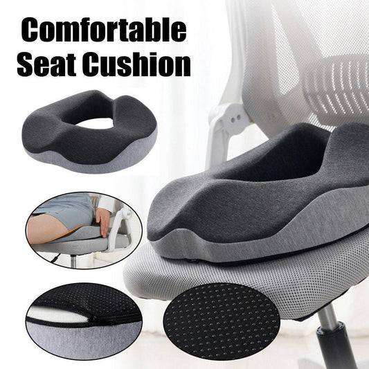 Memory Foam Seat Cushion Breathable Comfort Pad for Office Chair
