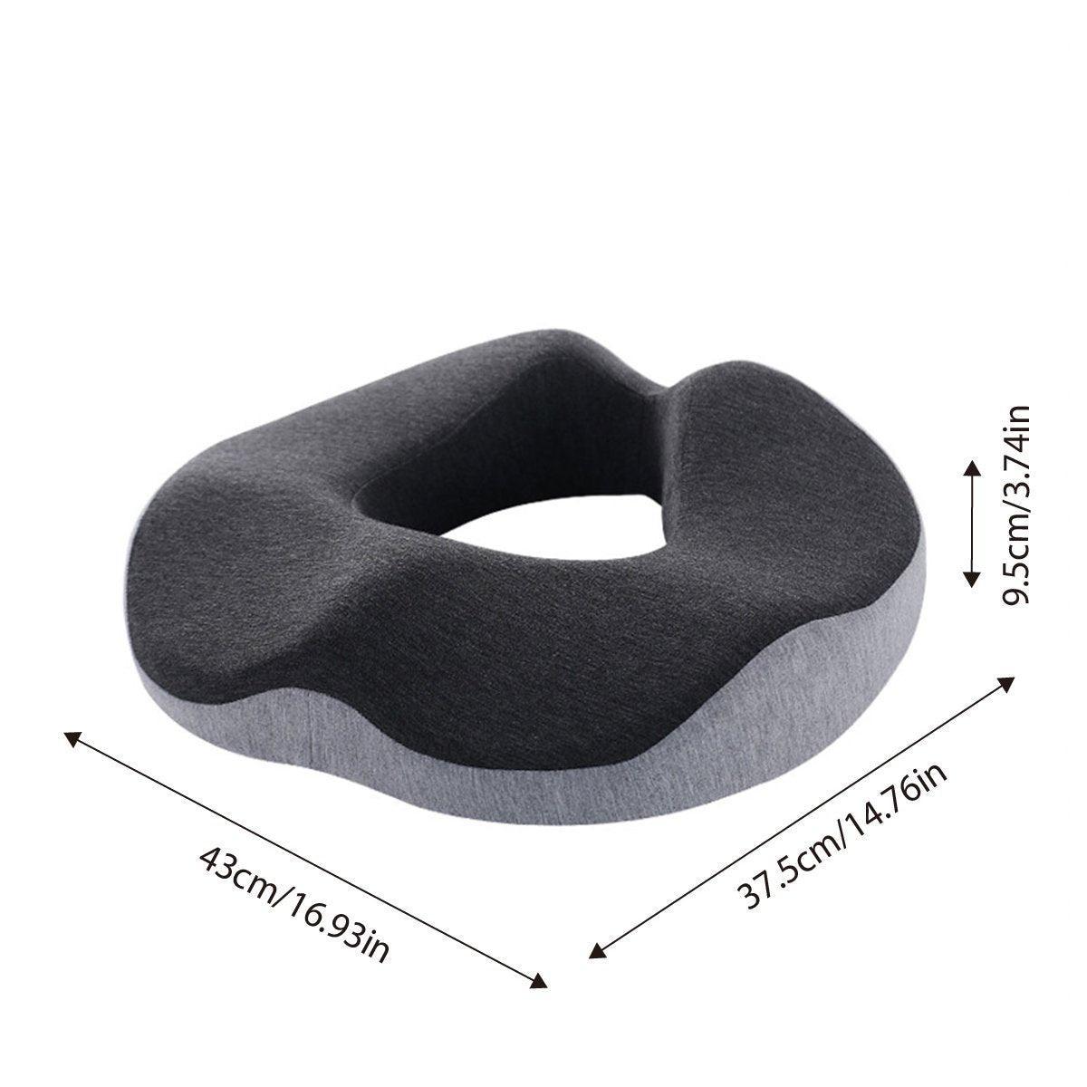 Memory Foam Seat Cushion Breathable Comfort Pad for Office Chair