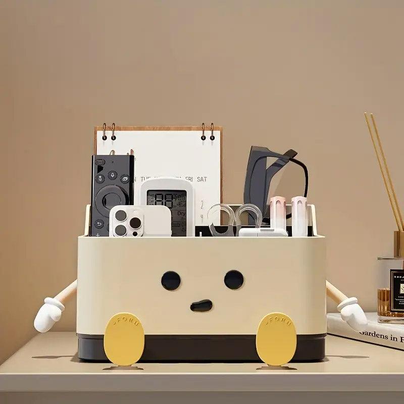 Desktop Organizer Storage Box Household Clutter Compartmentalized Container - Sitting