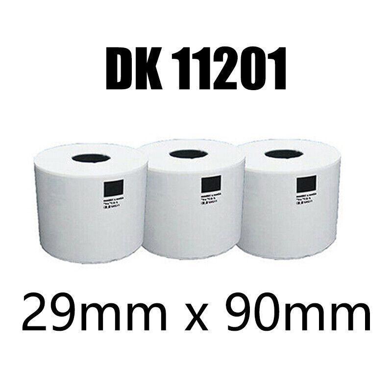 8 Rolls Compatible Brother Dk11201 400 Address Labels 29X90Mm Ql570 Ql700 Ql1050