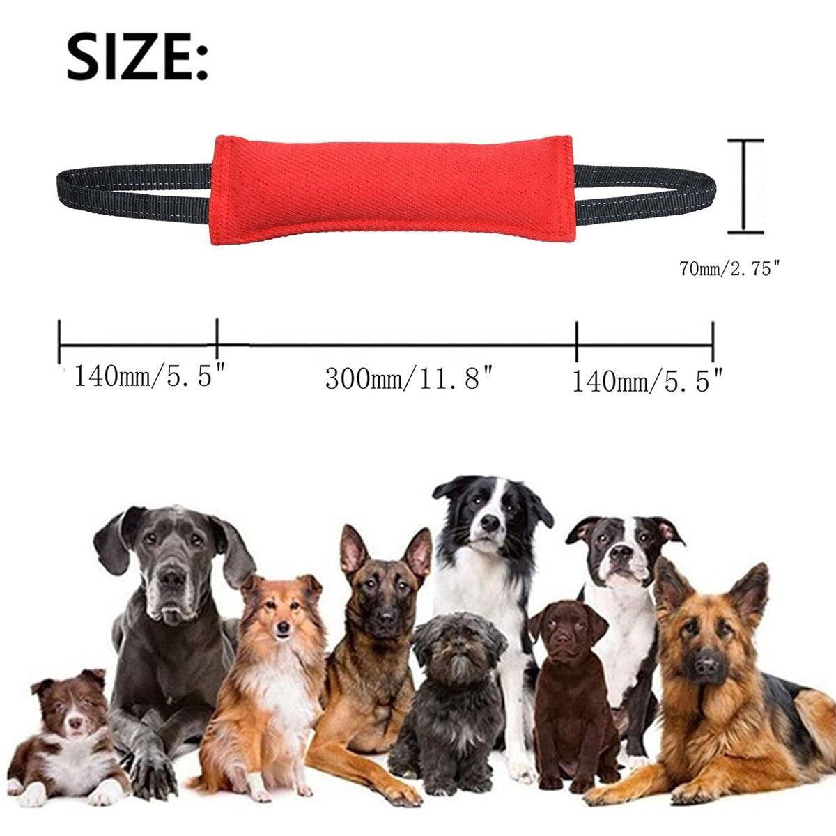 Cloth Bite Stick Teether Dog Training Bite Stick Durable Chew Toy for Pets