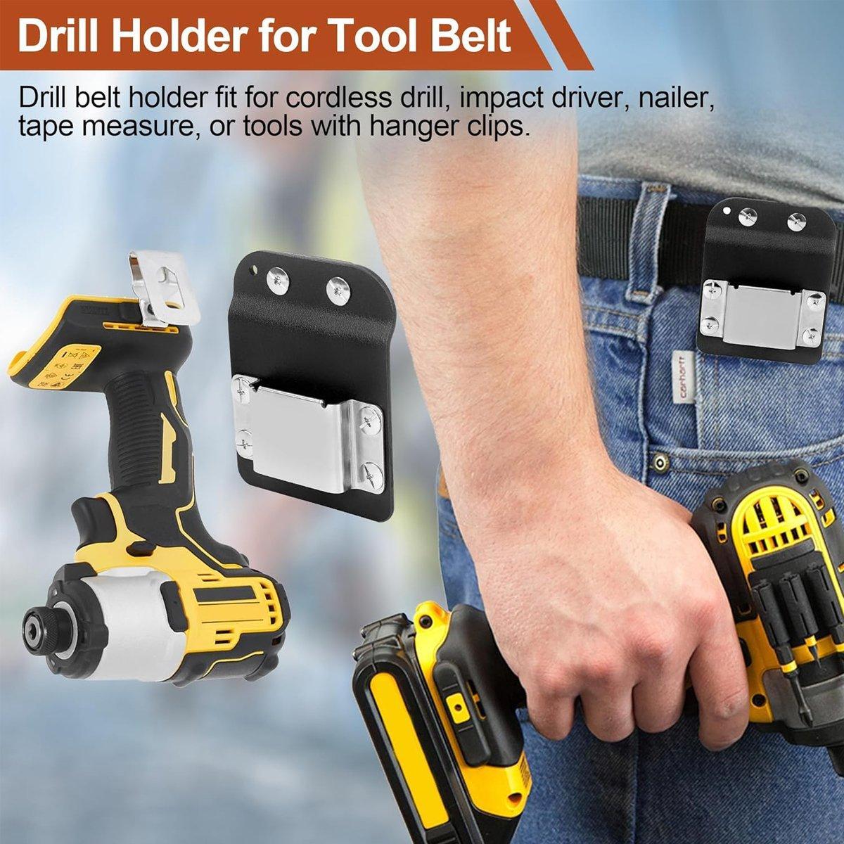 Multifunctional Electric Drill Belt Clip Portable Tool Holder for Easy Access