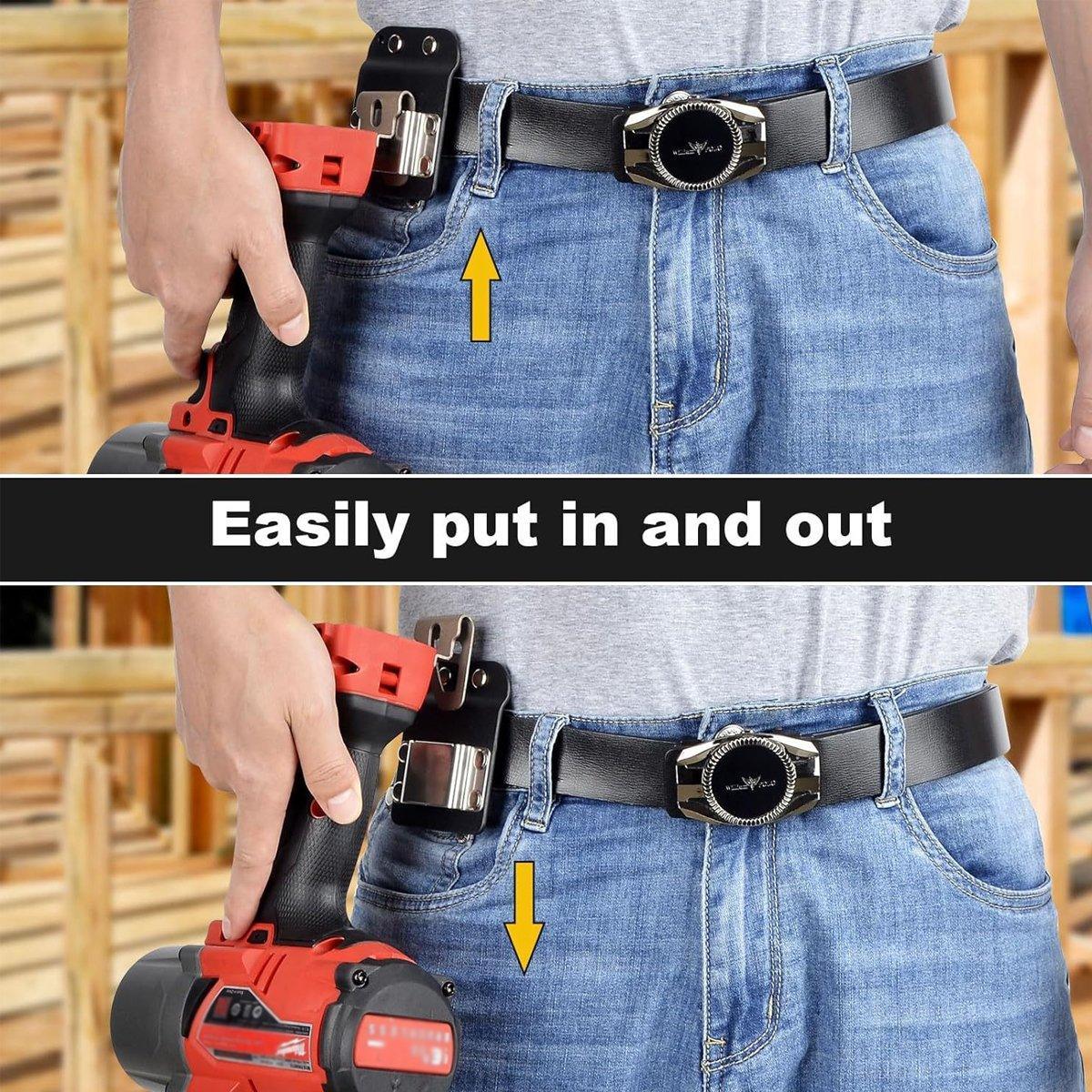 Multifunctional Electric Drill Belt Clip Portable Tool Holder for Easy Access