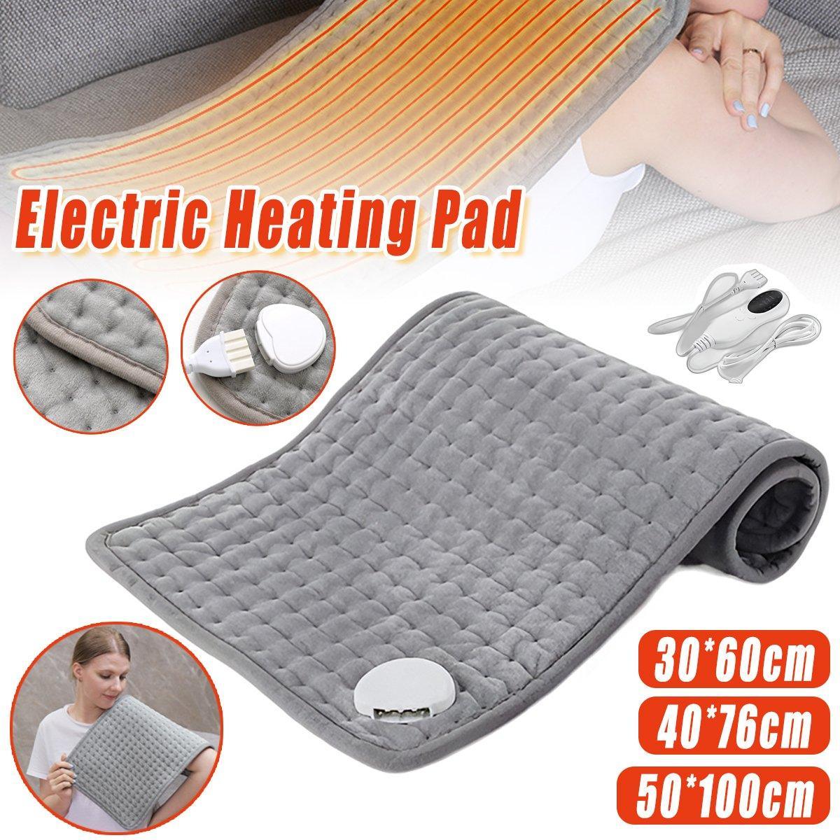 Multifunctional Heating Pad Electric Hot Blanket High Temperature Body Warmer - 76X40cm