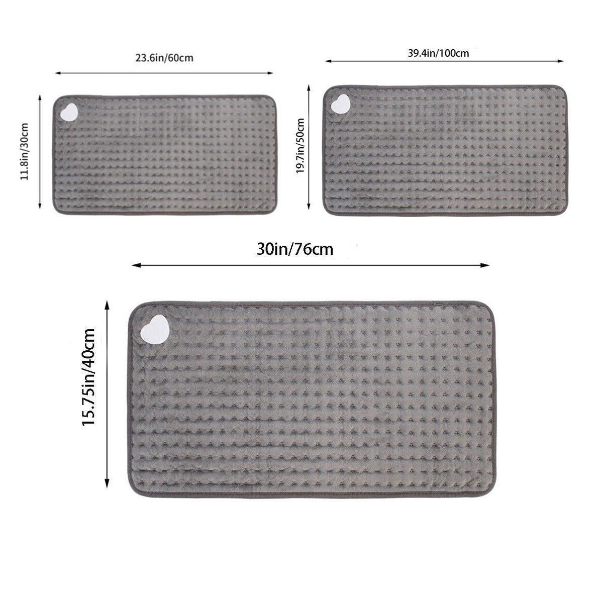 Multifunctional Heating Pad Electric Hot Blanket High Temperature Body Warmer - 76X40cm