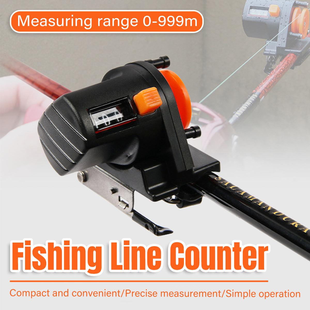Fishing Rod Line Meters Gear Tools Portable Fishing Accessories for Outdoor Use