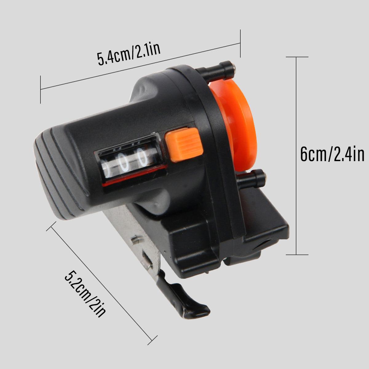 Fishing Rod Line Meters Gear Tools Portable Fishing Accessories for Outdoor Use