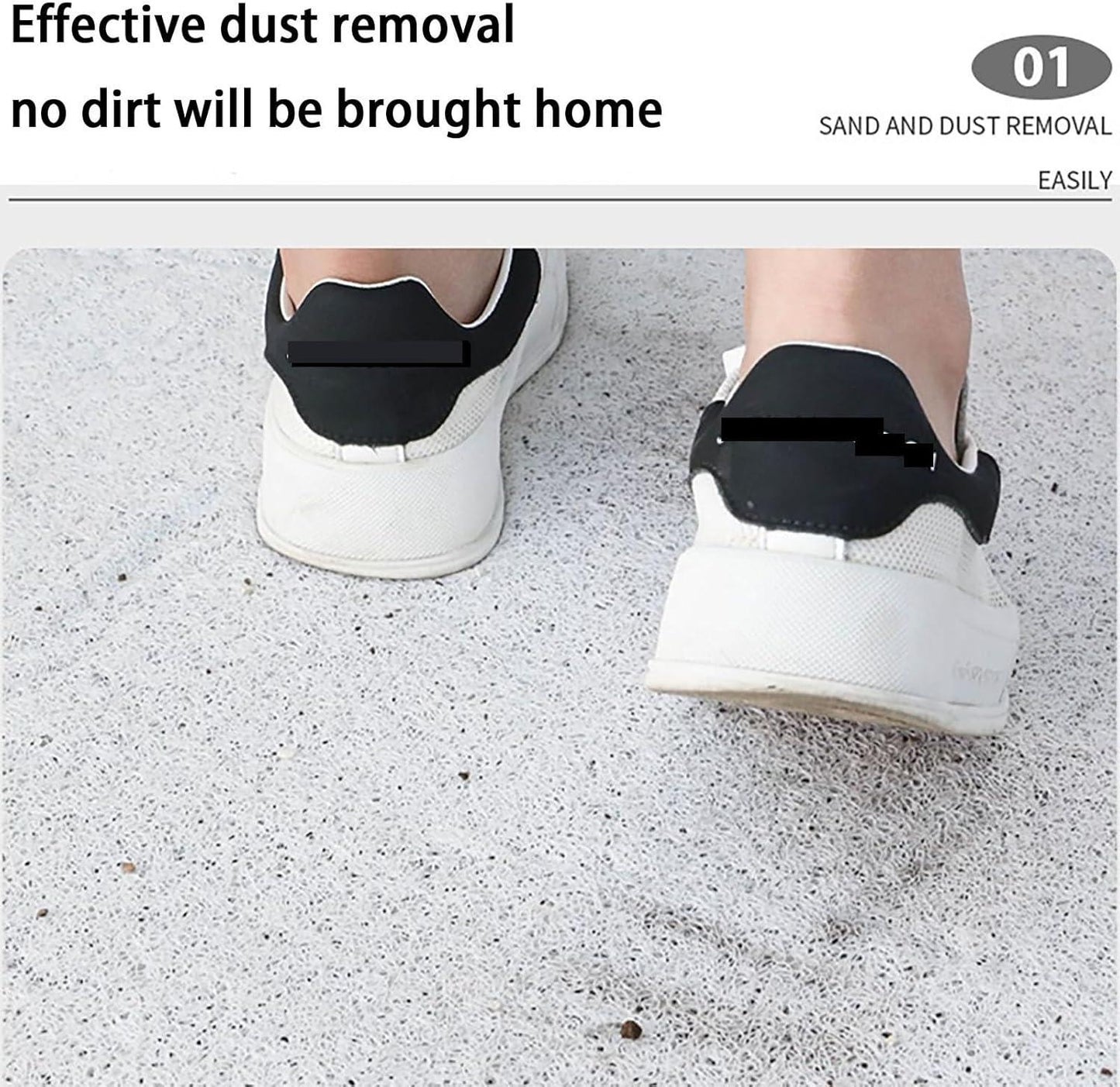 Cartoon Non Slip Household Silk Circle Floor Mat Durable Entryway Rug Can Be Cut - Panda