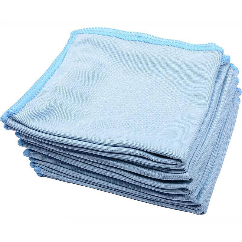 5/20 Pcs Microfibre Glass Cleaning Cloth Car Towel Window Dish Washing 40X40 Cm - 20 PCs