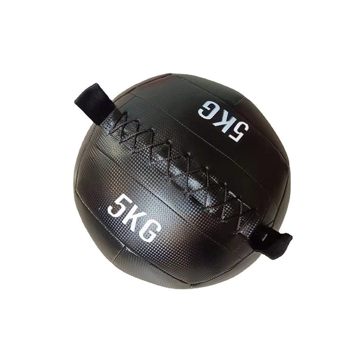 Non-Elastic Soft Squat Wall Ball for Solid Gravity and Balance Training Workouts - 3kg