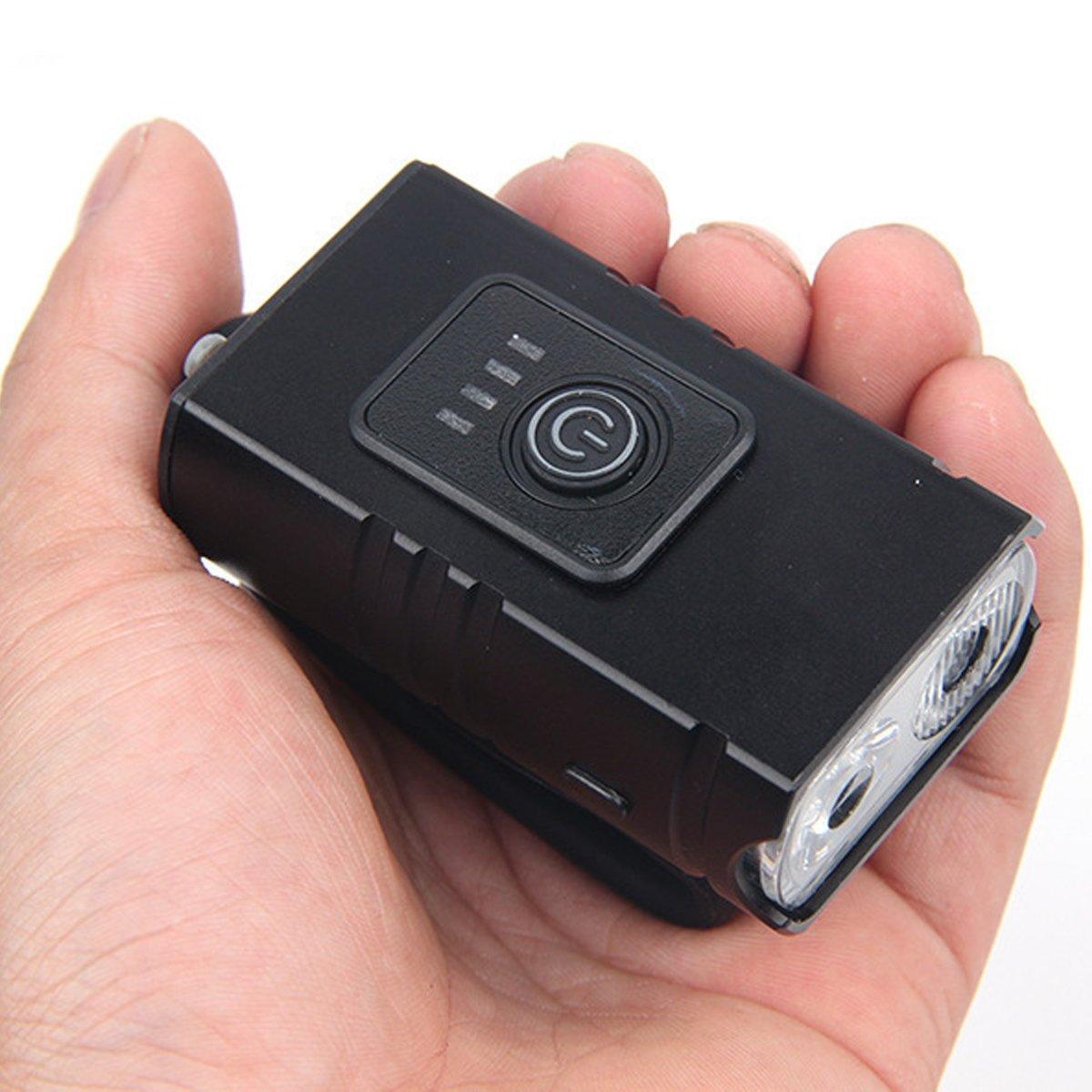 Bike Light Set Rechargeable LED Bicycle Lights Waterproof Front Rear Headlight - Bike Headlight+Taillight