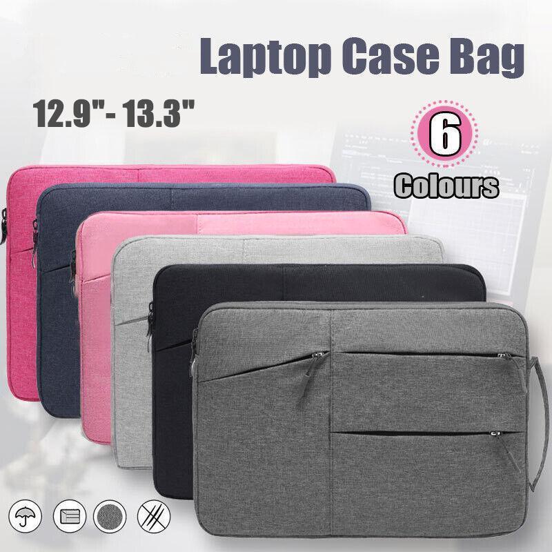 Laptop Sleeve Travel Bag Carry Case For MacBook Air Pro For 12.9”-13.3” - Navy