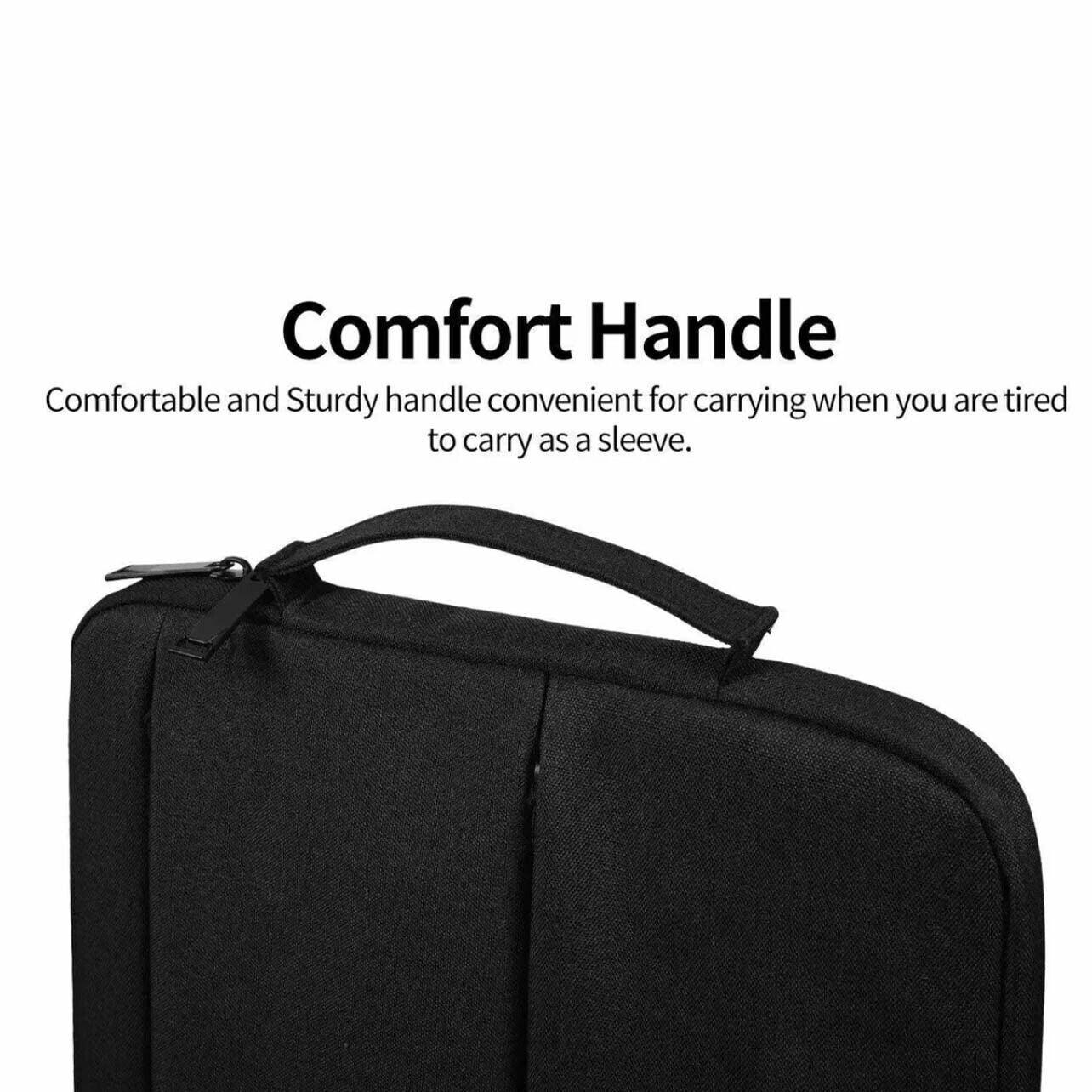 Laptop Sleeve Travel Bag Carry Case For MacBook Air Pro For 12.9”-13.3” - Navy