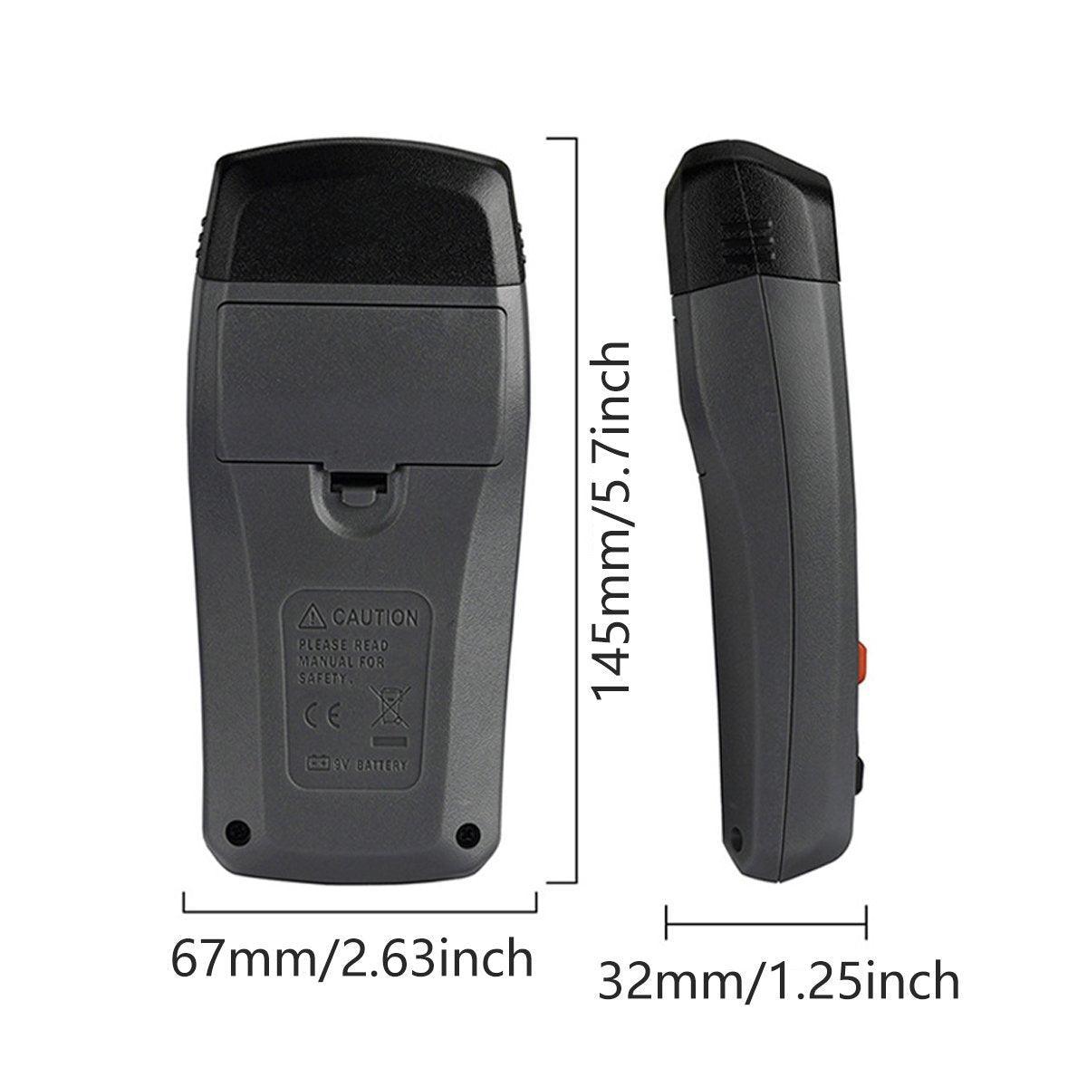 Digital Wood Moisture Meter Accurate Humidity Tester for Lumber and Firewood