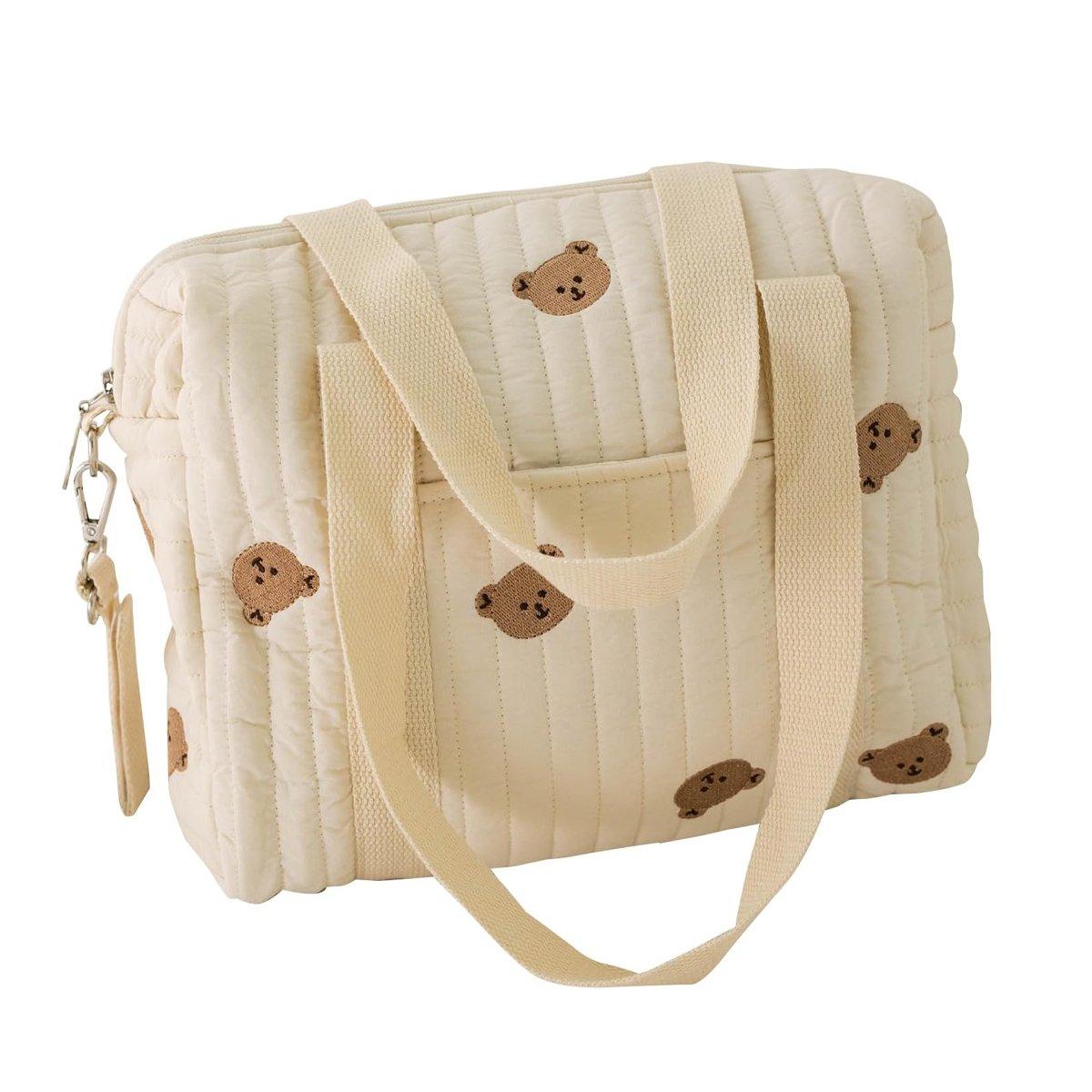 Backpack Nappy Diaper Bag with Stroller Straps Hanging Organiser for Travel and Daily Use