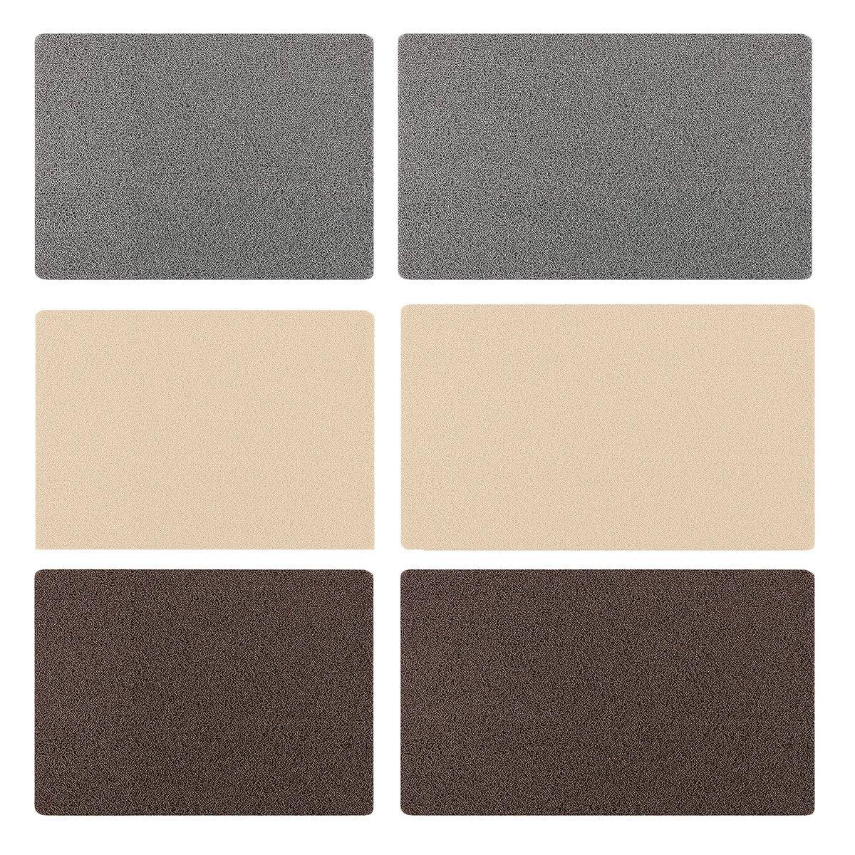 Anti Slip Bathroom Mat Non Slip Shower Floor Mat Quick Dry Soft Comfortable Rug - Coffee-45x75cm