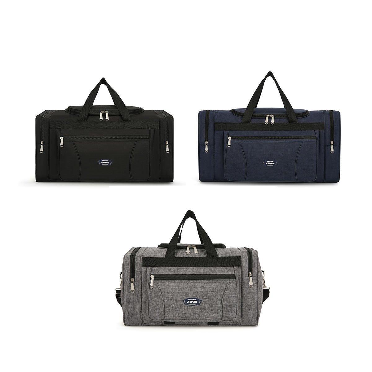 Large Capacity Waterproof Travel Luggage Bag Lightweight Foldable Handbag - Mini-Blue