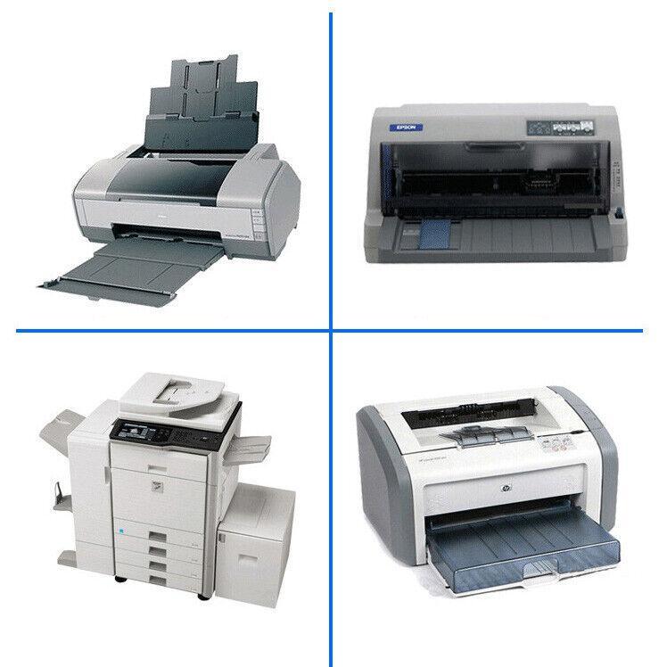 A4 Self Adhesive Sticker Paper Sheet Label Laser Inkjet Print Mailing Address - White Matte 3x9 *100 PCS