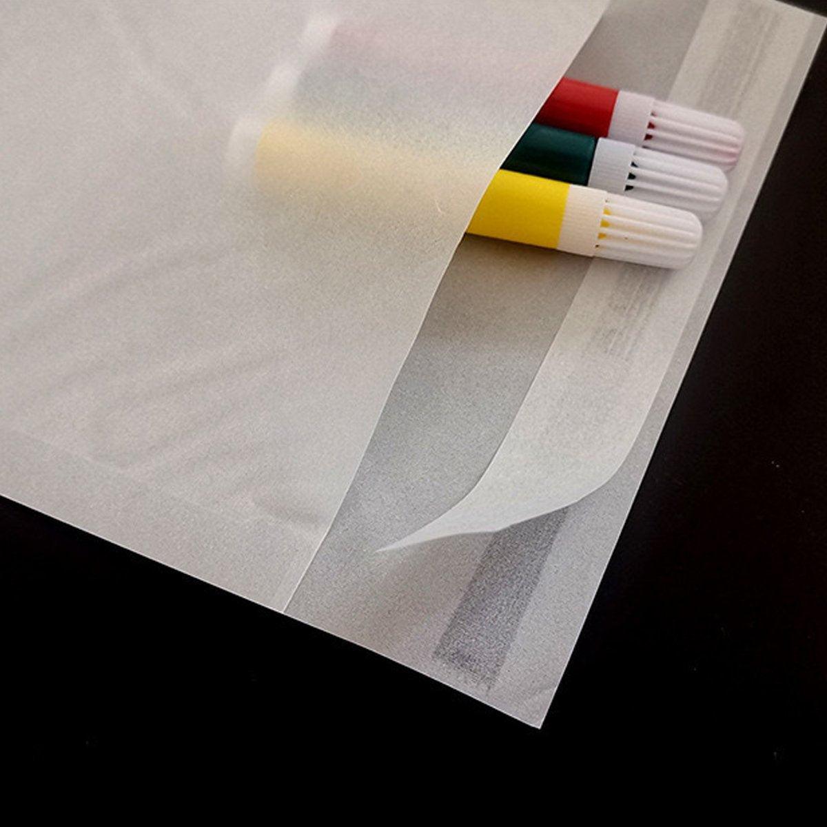 50PCS Eco-Friendly Biodegradable Translucent PaperBags Greaseproof Glassine Bags - 35*40+5cm