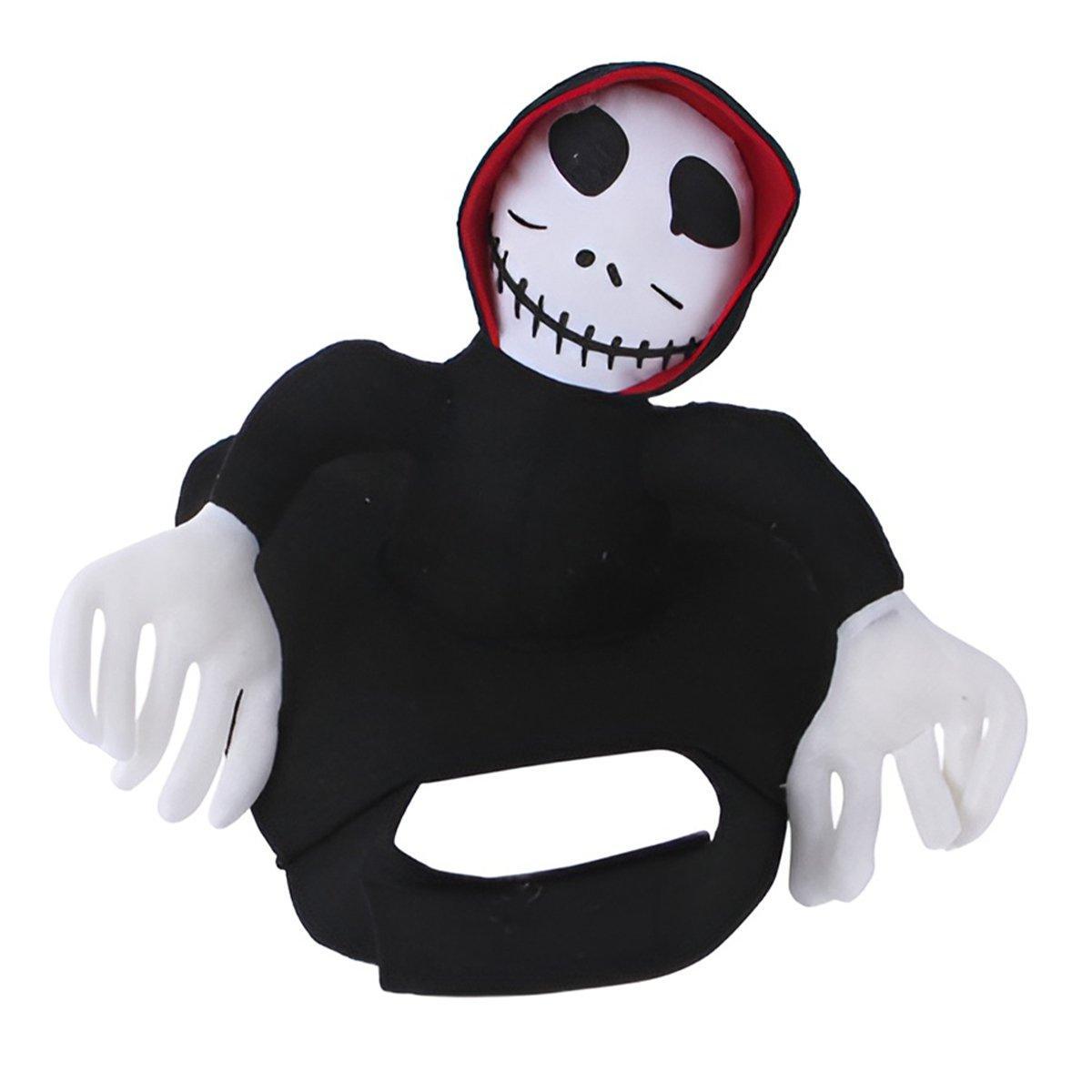 Halloween Dog Costume Pet Accessories Funny Dress Up for Small Medium Dogs - Deadly Doll-M