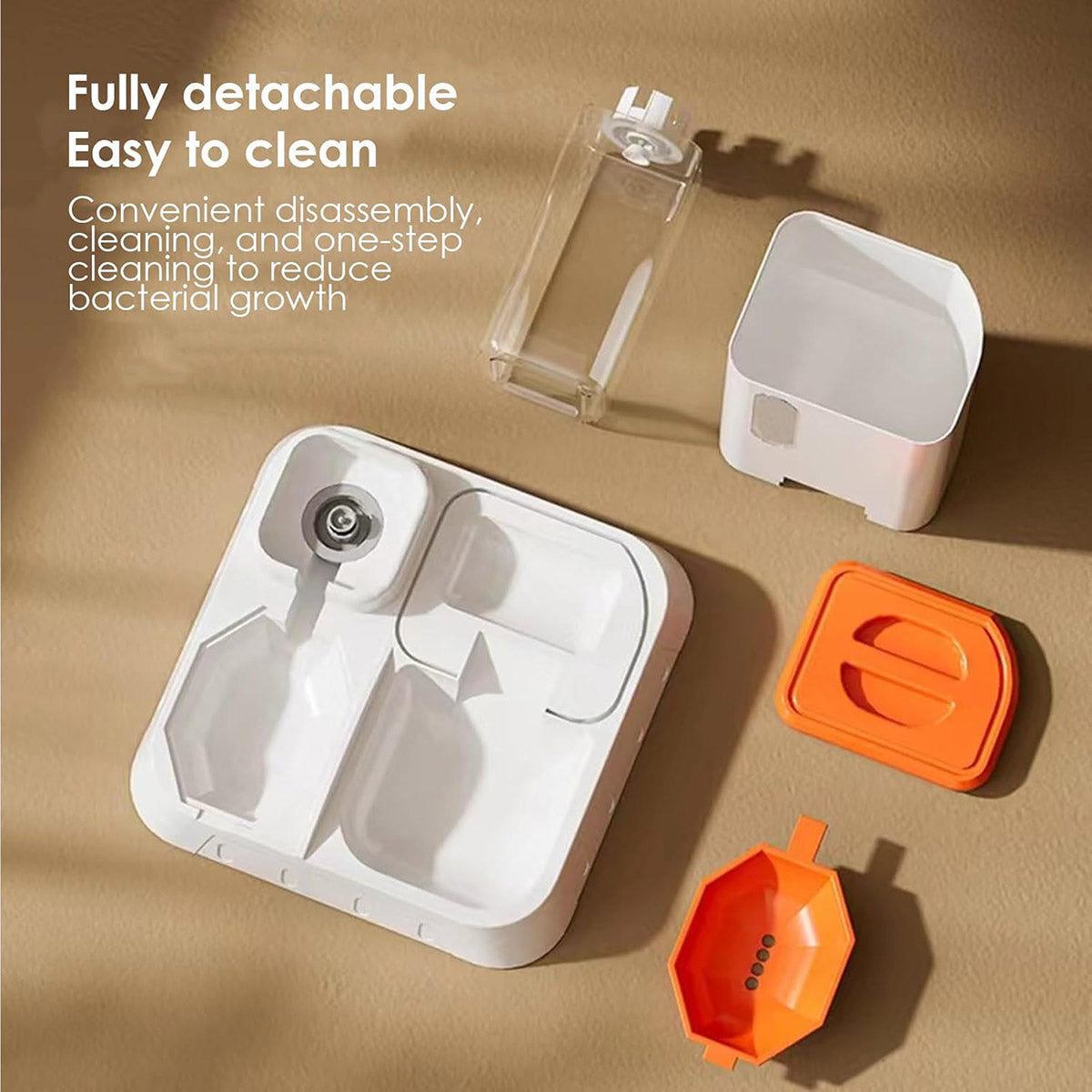 Pet Water Dispenser Automatic Feeder Bowl Cat Dog Drinking Fountain Food Feeding - Green