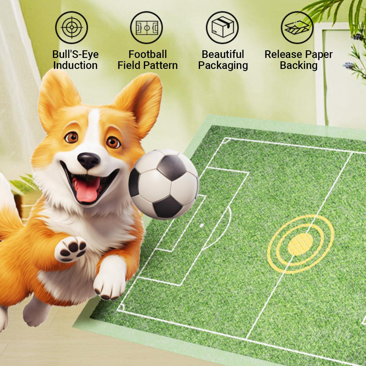 Pet Urinal Pads for Dogs Bullseye Diaper Pads Leakproof Pet Training Pads Dogs - S-50PCS