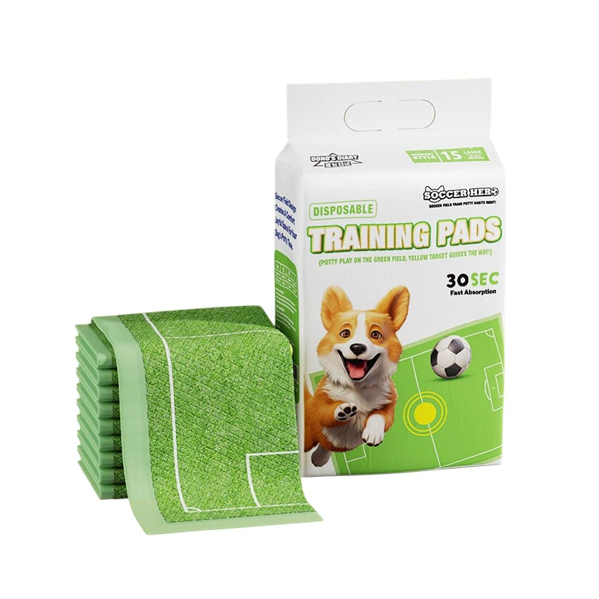 Pet Urinal Pads for Dogs Bullseye Diaper Pads Leakproof Pet Training Pads Dogs - S-50PCS