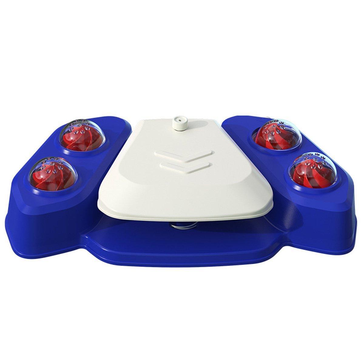 Automatic Water Feeder Dispenser with Bath Spray and Footstep Dog Toys for Pets - Grey