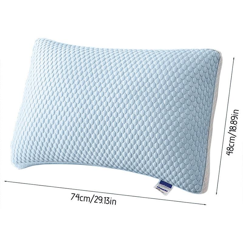 2pcs Breathable Pillow Set for Summer Comfort Soft for Home Use Sleeping Support