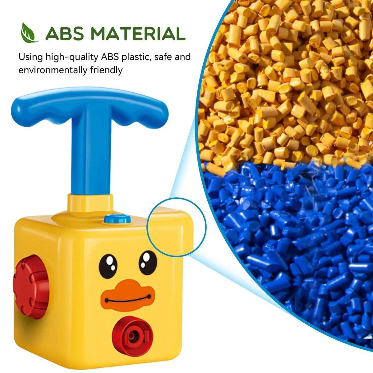 Kids Balloon Powered Car Toy Air Pump Racer Launcher Fun Vehicle Pump Toys - Black Bird