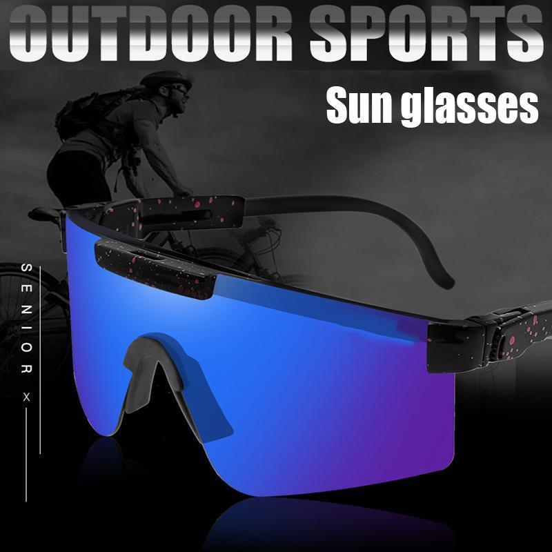 Cycling Sunglasses Goggles Bicycle Outdoor Sports Unisex Glasses Men Eyewear - C18