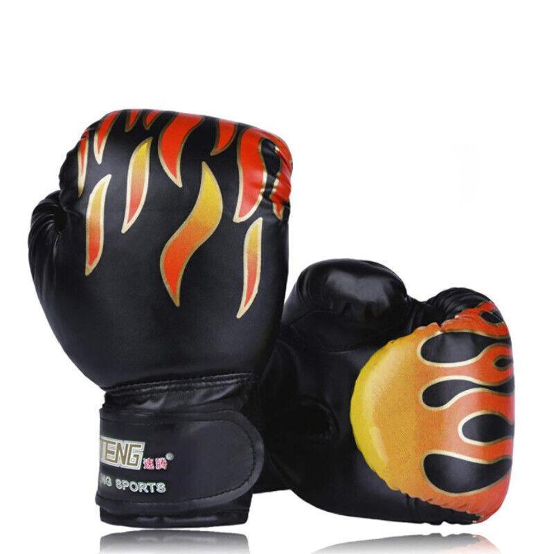 Boxing Sparring Training Gloves MMA Kickboxing Punching Gloves for Practice Sessions - Red