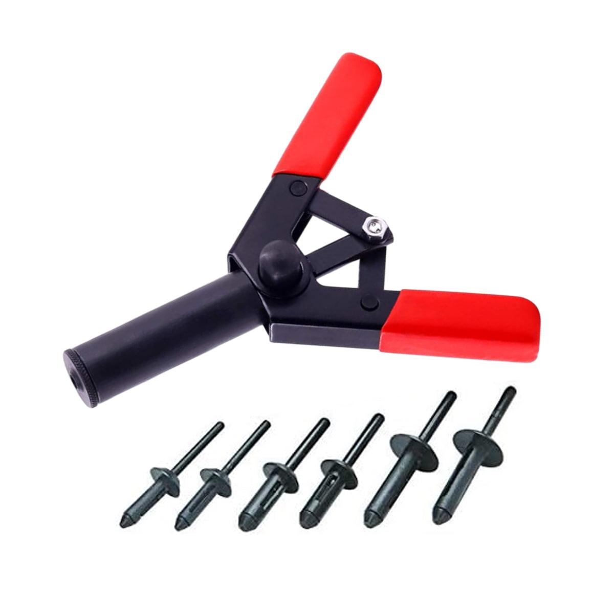 41 Piece Plastic Rivet Tool Set Quick Release Polyethylene Riveting Kit