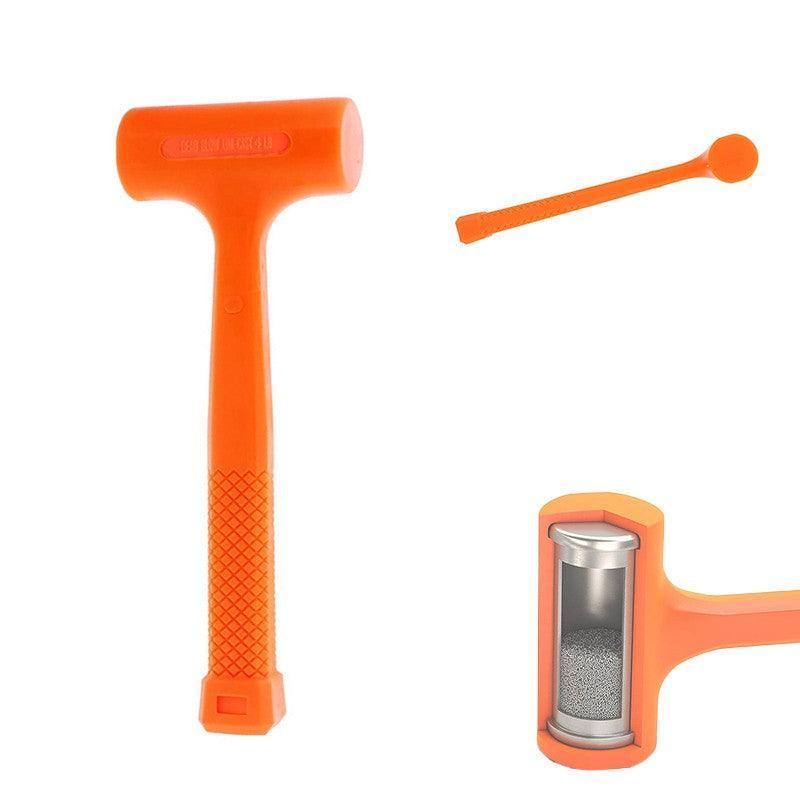 Dead Blow Rubber Hammer Mallet 2/3/4Lbs Non Slip 64Oz / 1800G Mechanic Builder - 3LBS