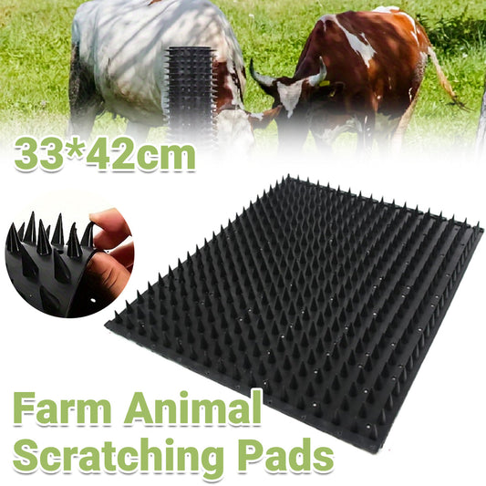 Cattle Body Brush Scratching Pad Assistant Tool for Farm Pasture Cow and Sheep