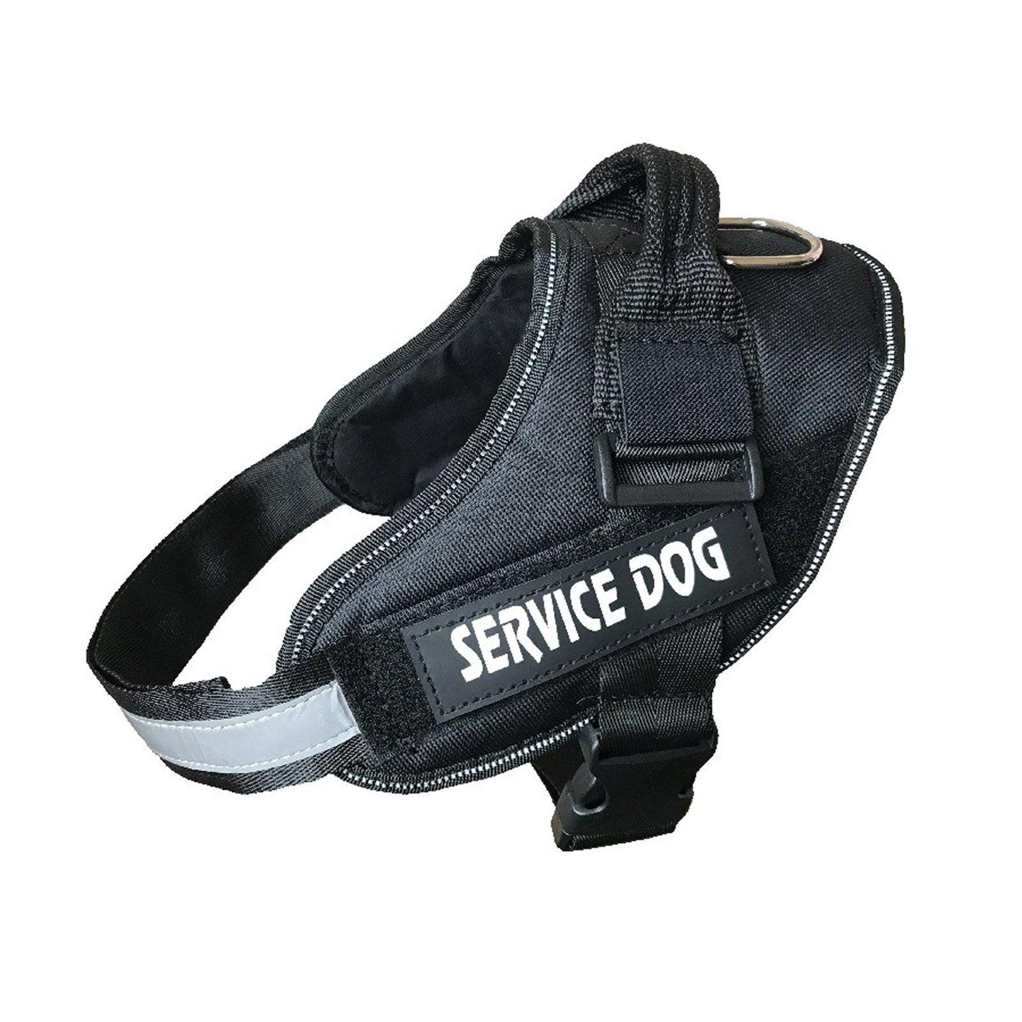 Adjustable Dog Vest Harness for Small Medium Dogs Comfortable No Pull Design - Black-XL