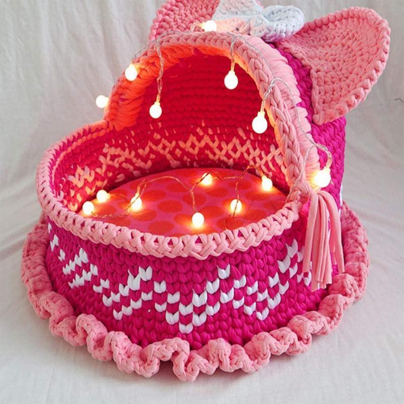 Chunky Arm Wool Yarn Knitted Soft Woolen Yarn Hand Washable Knitted Yarn for Bed - Ginger