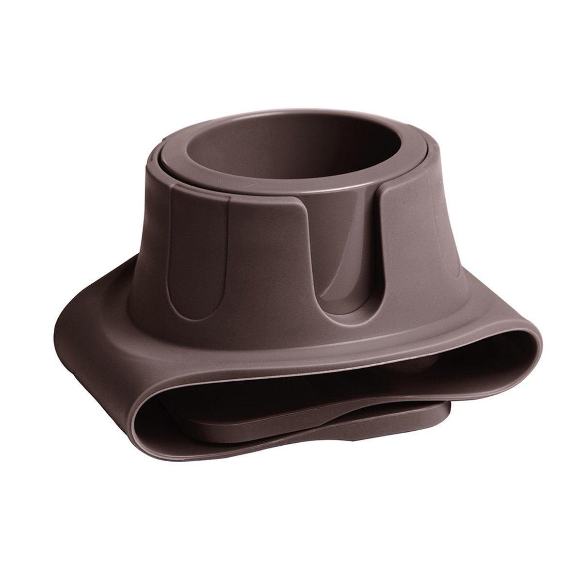 Couch Cup Holder Silicone Drink Coaster Tray Sofa Armrest Stand Car Cup Holder - Grey