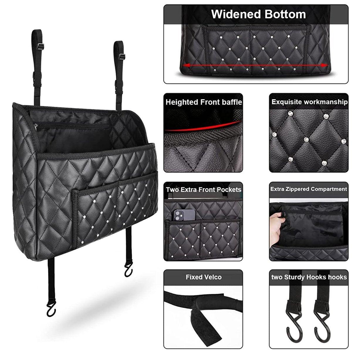 Car Hanging Storage Bag Organiser for Seat Back Front Storage Pocket Holder