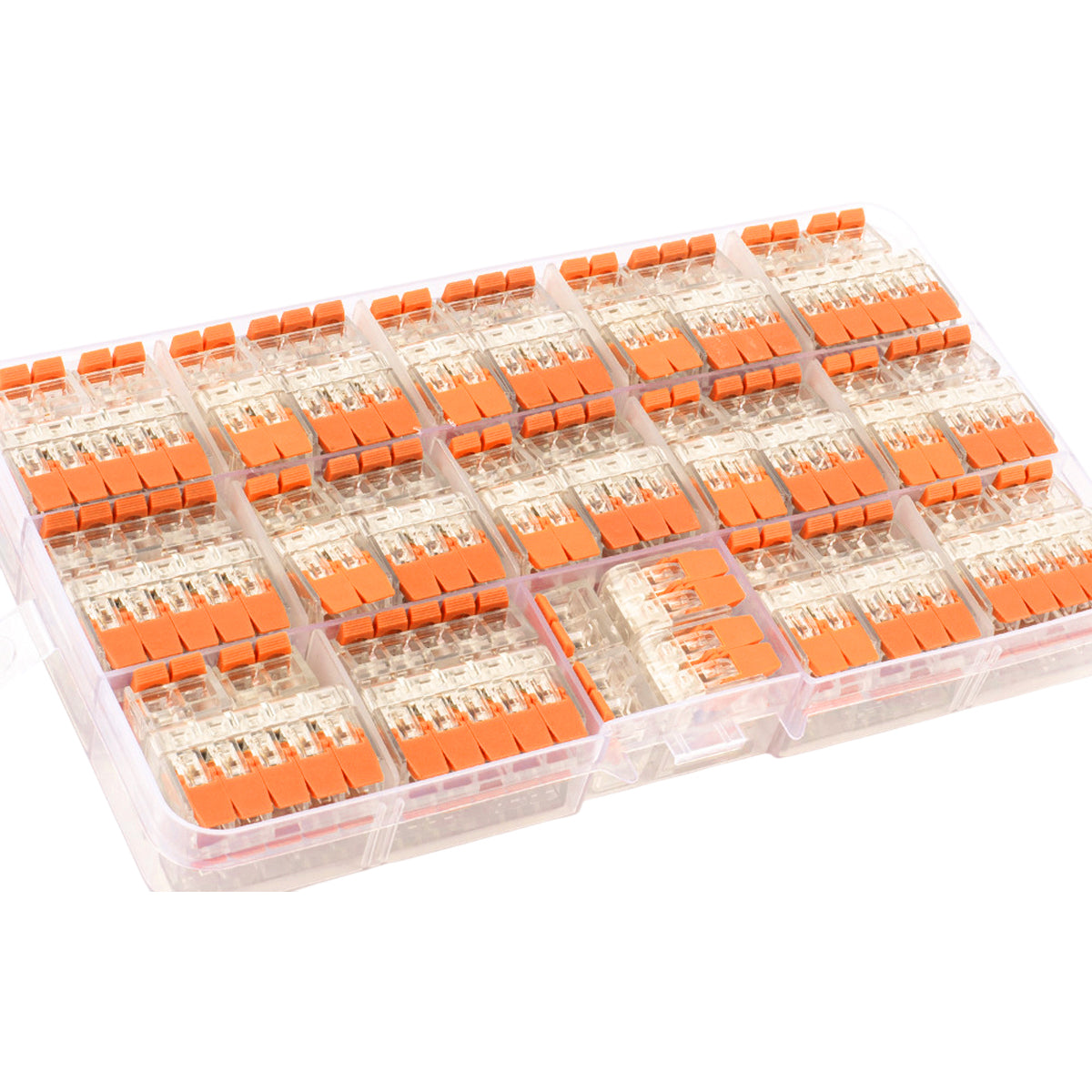 76pcs Terminal Blocks Home Decoration Wire Connectors Branch Terminal Blocks