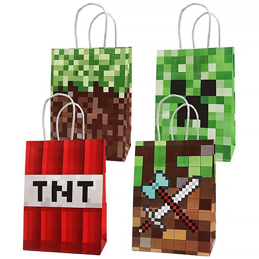 40pcs TNT Letter Pixel Themed Gift Bag