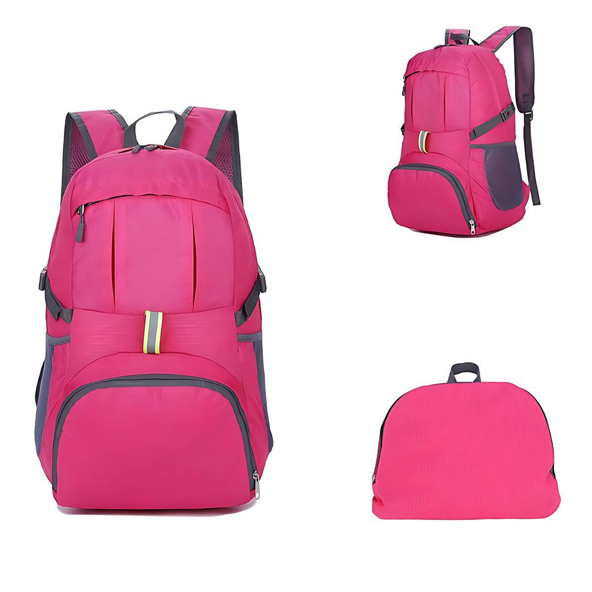 35L Light Foldable Waterproof Outdoor Sports Backpack Camping Hiking Travel Bag - Orange