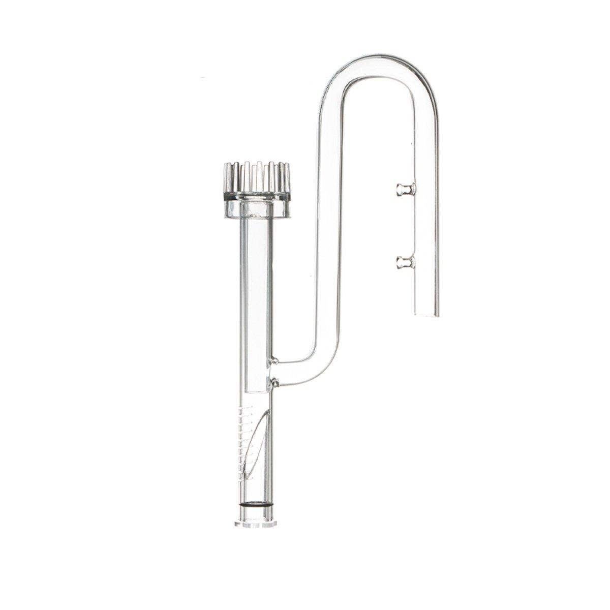 Aquarium Glass Inlet Outlet Pipe Fish Tank Filter Oil Film Remover Plant Holder - Hemispherical outlet-16mm