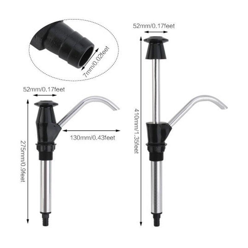 41x5.2Cm Water Hand Pump Sink Tap Motorhome Replacement Tool Camping Trailer