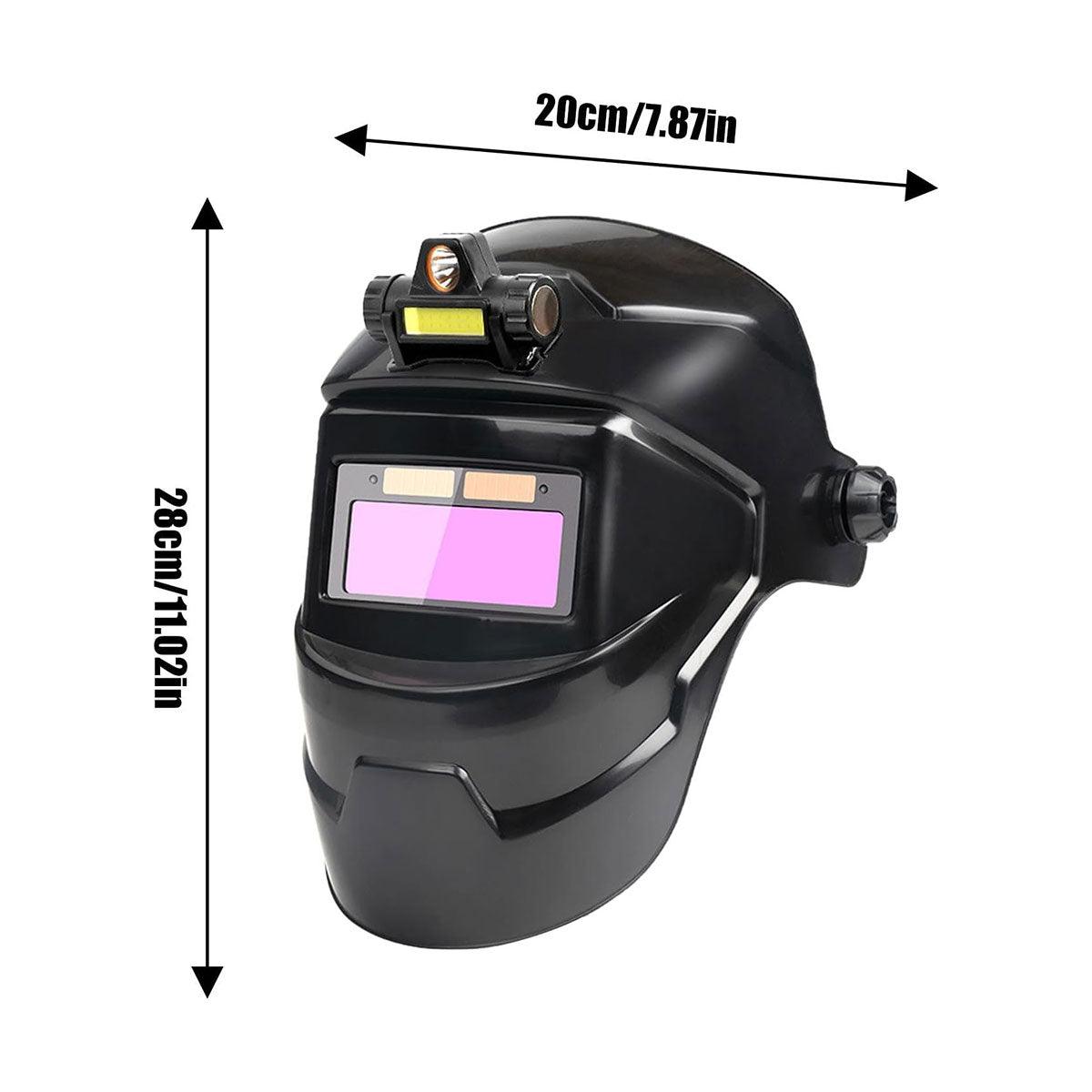 Automatic Welding Mask Light Changing Headgear Welder Protective Welding Cap