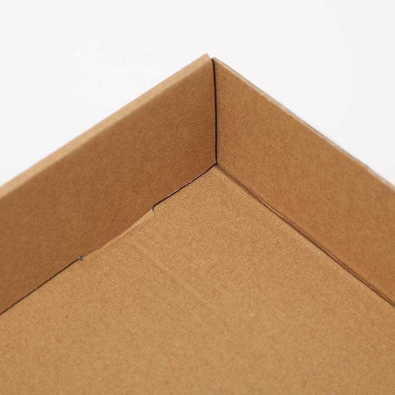 50pcs Bakery Cake Packaging Boxes with Visible Open Window Lunch Boxes - S