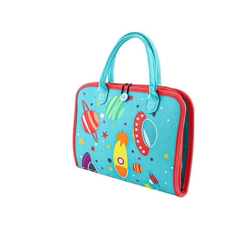 Educational Montessori Busy Board Sensory Activity Book Learning Toy for Early Skills