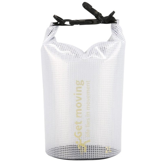2L Waterproof Bag For Beach Rafting And Swimming Translucent Design